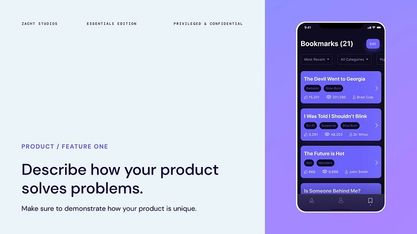VC Pitch Deck Template 9