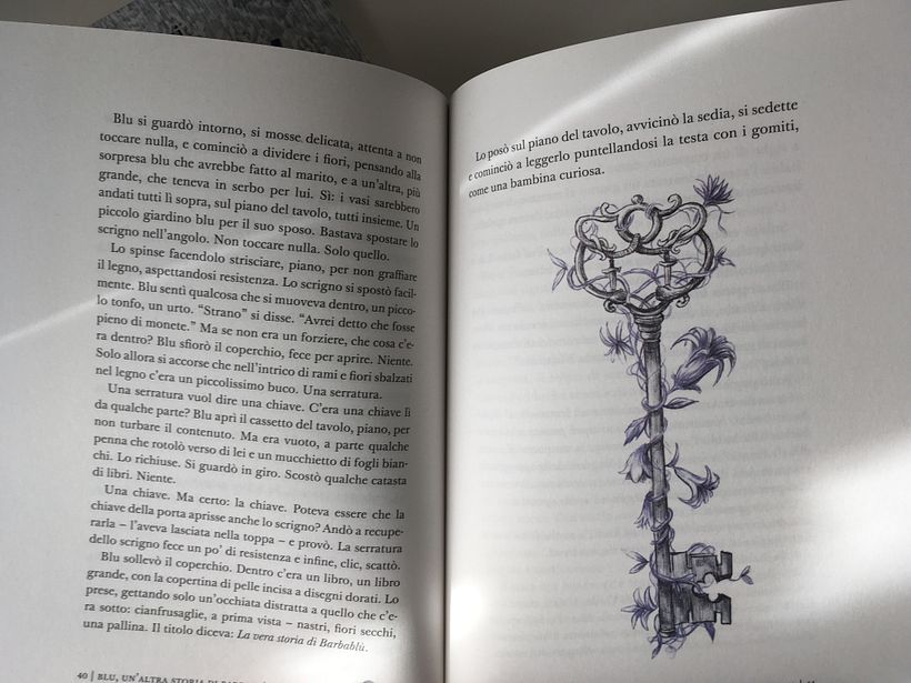 Blù, un'altra storia di Barbablù" children's book, Pelledoca Editore 2017 3