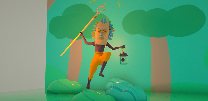 My project for course: 3D Character Design: From Drawing to Modeling 4