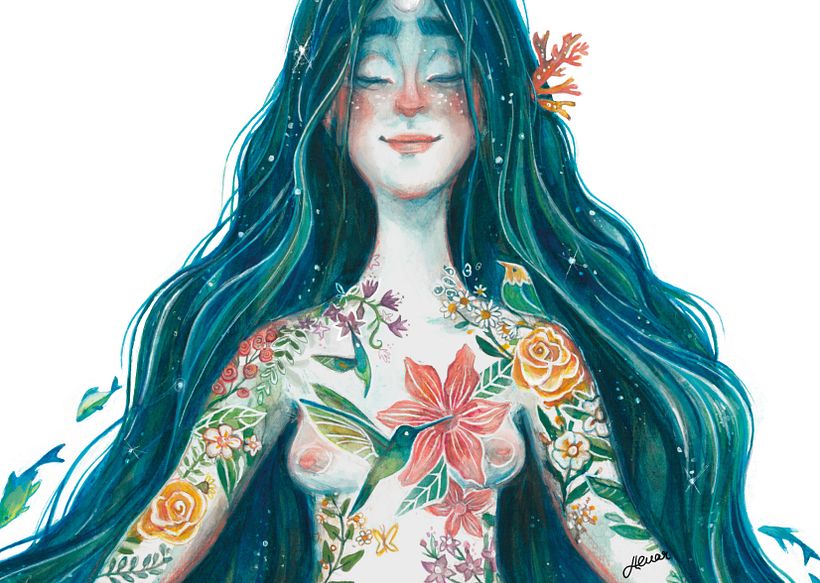 Mi proyecto del curso: Técnicas de acuarela para ilustraciones de ensueño 2