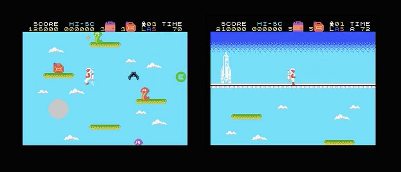Videojuego arcade RPG en su muy primigenia etapa de desarrollo y en la que me basé para la creación de la ilustración