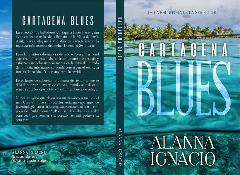 [PORTADA Y MAQUETACIÓN] Cartagena Blues | Alanna Ignacio - Diseño