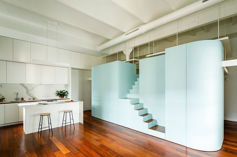 LOFT by NeuronaLab | vivienda familiar en Poblenou 3