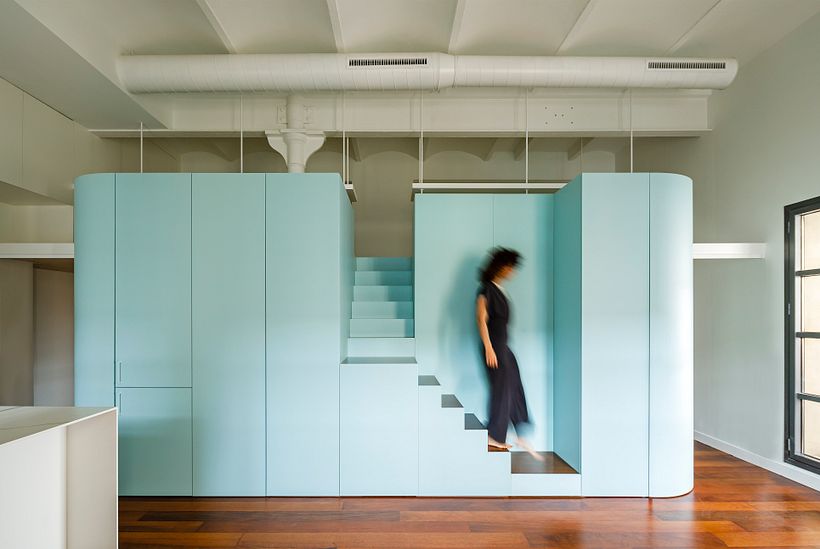LOFT by NeuronaLab | vivienda familiar en Poblenou 5