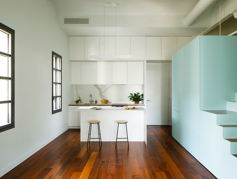 LOFT by NeuronaLab | vivienda familiar en Poblenou 8