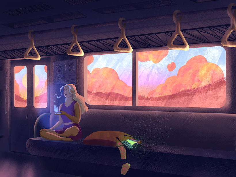 Finished illustration
