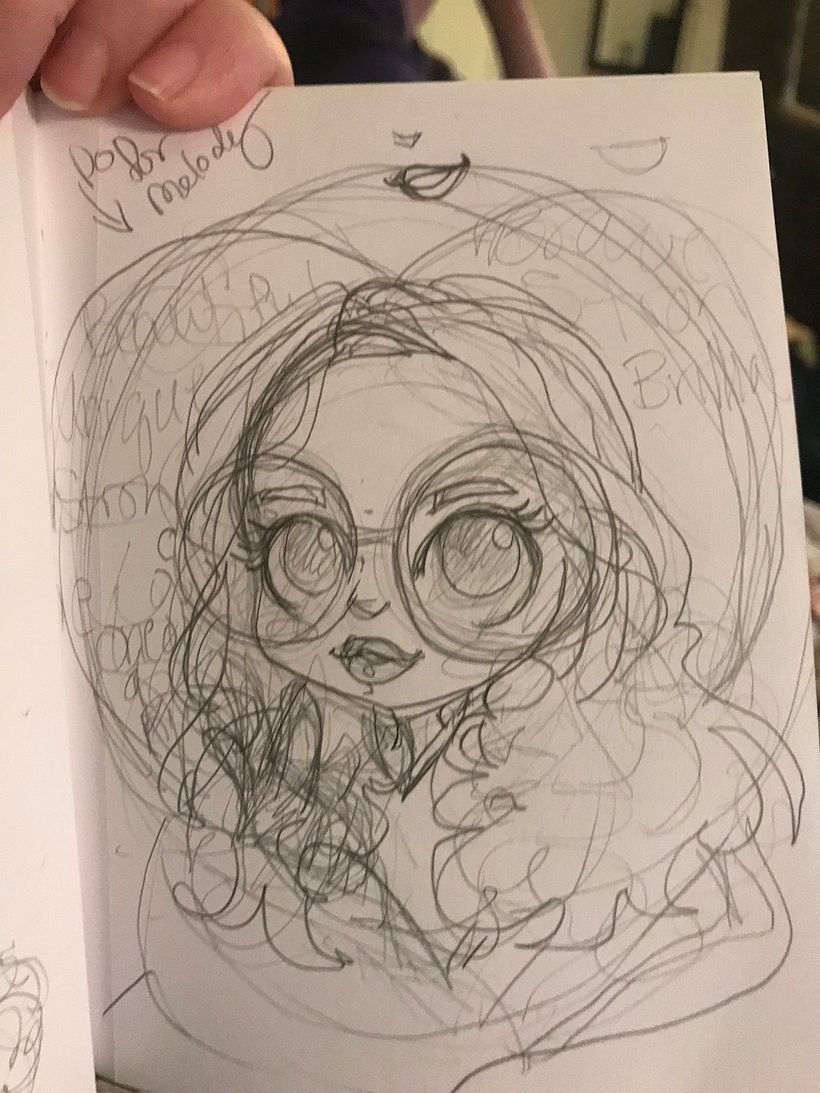 Drawing 2 of my friend’s daughter