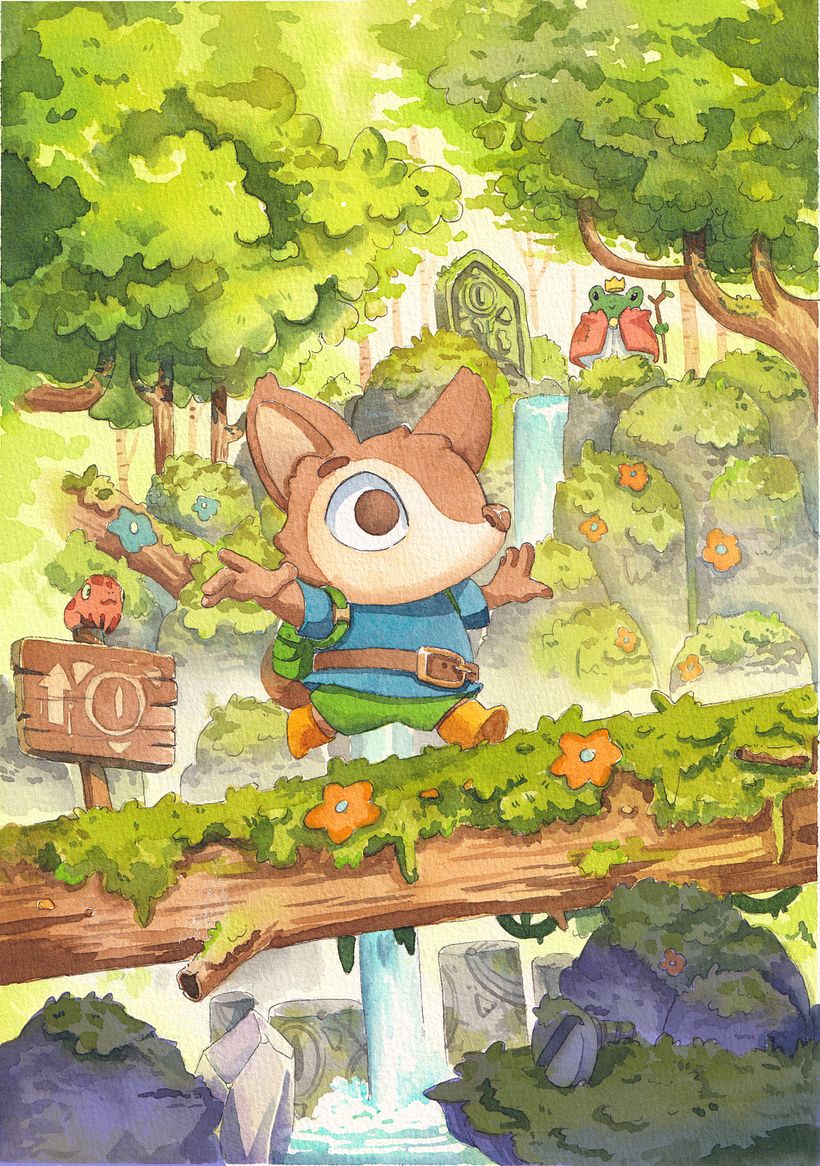 Lonesome Village by Ogre pixel "guest artist" 4