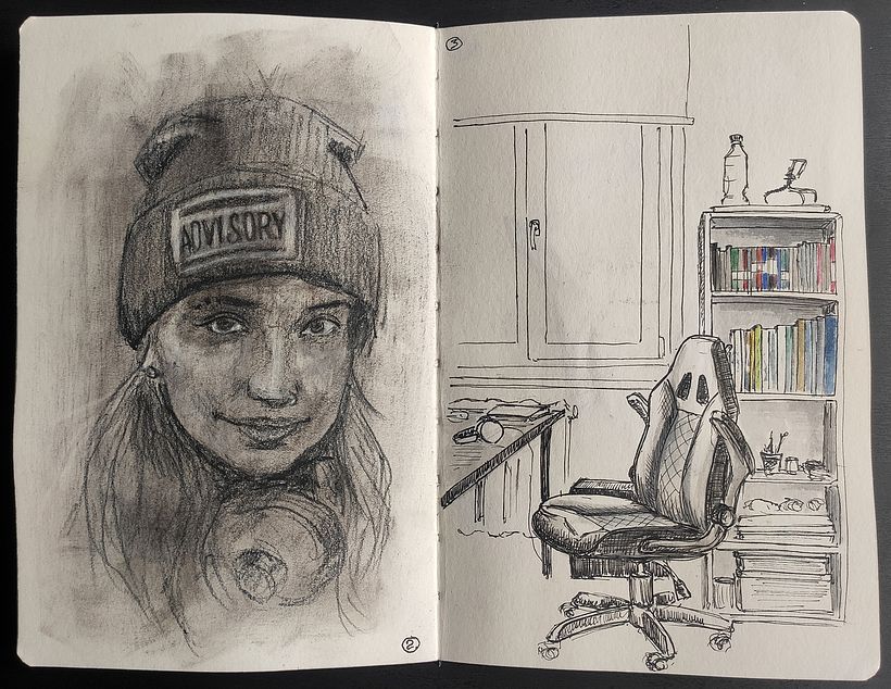 30 days prompts for "Daily Sketching for Creative Inspiration" 2