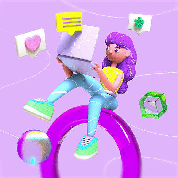 My project for course: 3D Modeling: Create Colorful and Joyful Objects 2