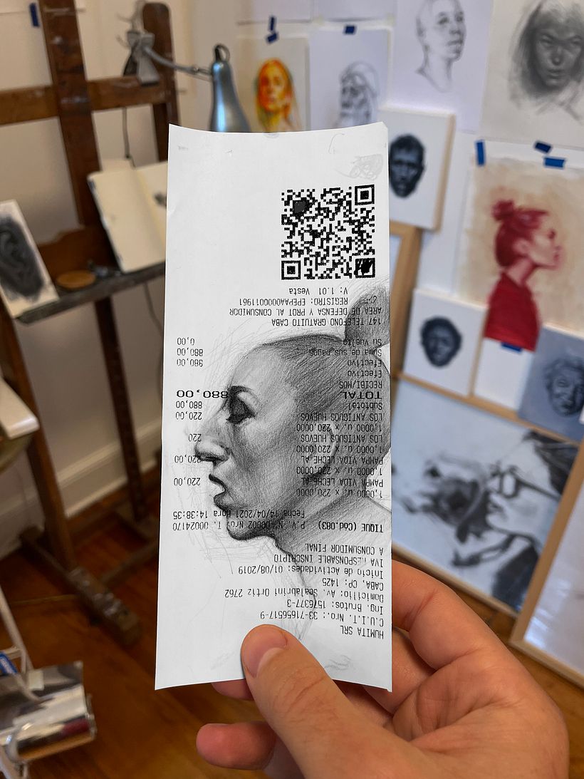 Ticket Sketches! - Traditionelle Illustration