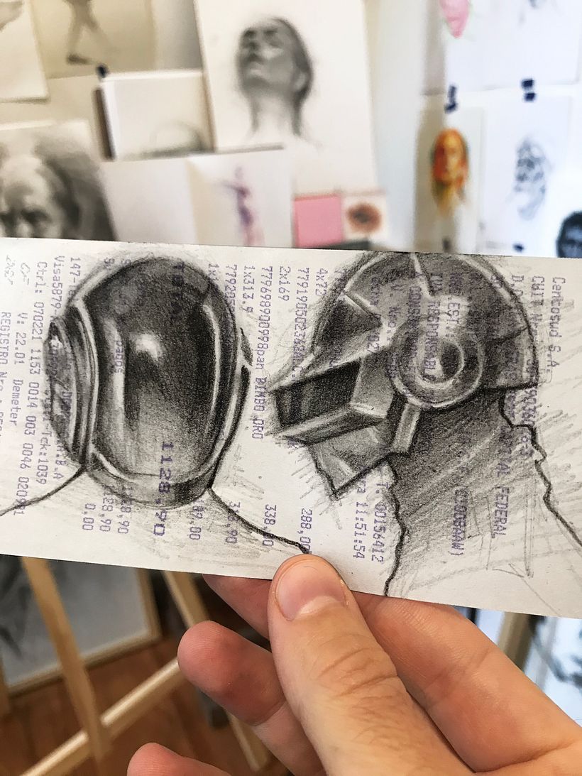 Ticket Sketches! - Traditionelle Illustration