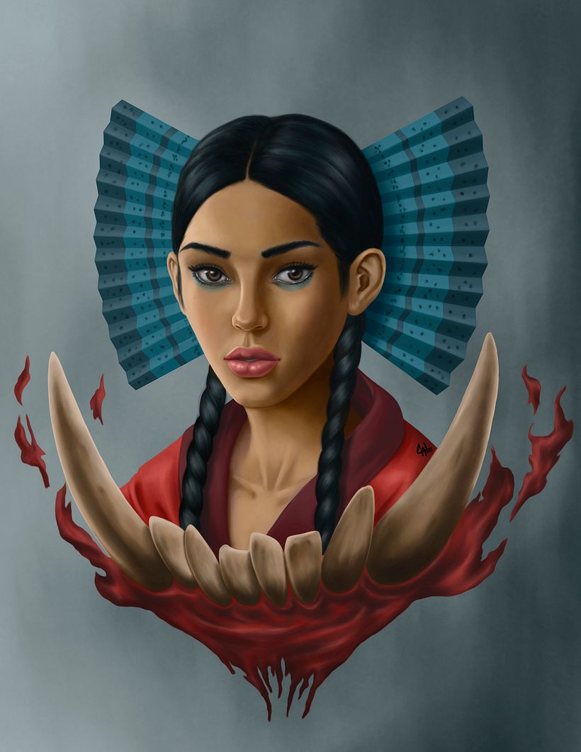 Mi primer intento a color.