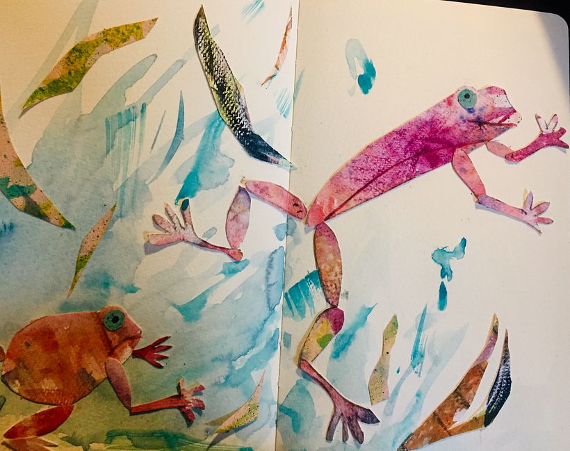 My project for course: Creative Watercolor Sketching for Beginners 1