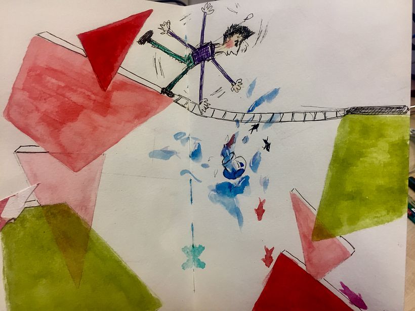 My project for course: Creative Watercolor Sketching for Beginners 3