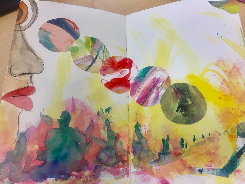 My project for course: Creative Watercolor Sketching for Beginners 4