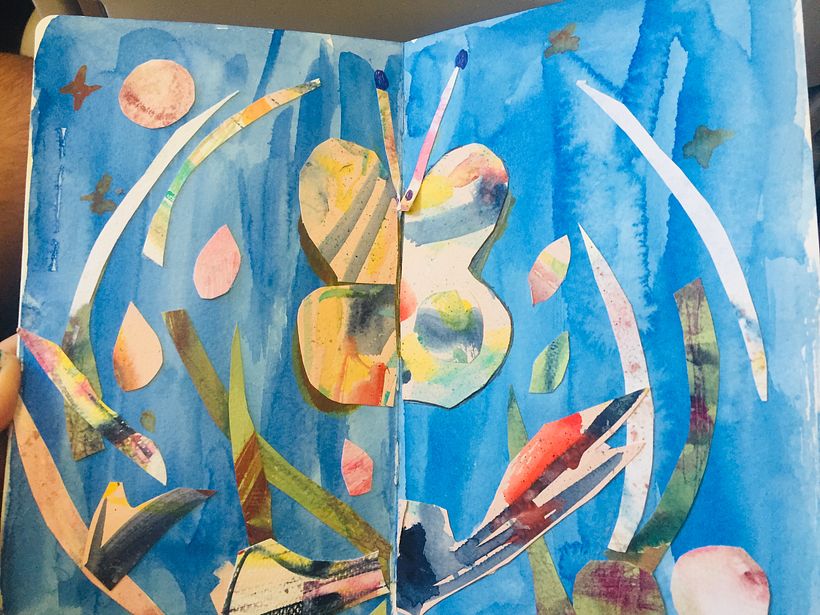My project for course: Creative Watercolor Sketching for Beginners 7