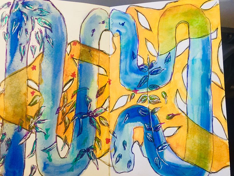 My project for course: Creative Watercolor Sketching for Beginners 10