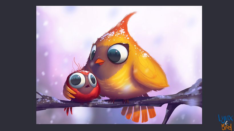 Lynx & Birds - Art Direction - Blue Zoo Animation 5