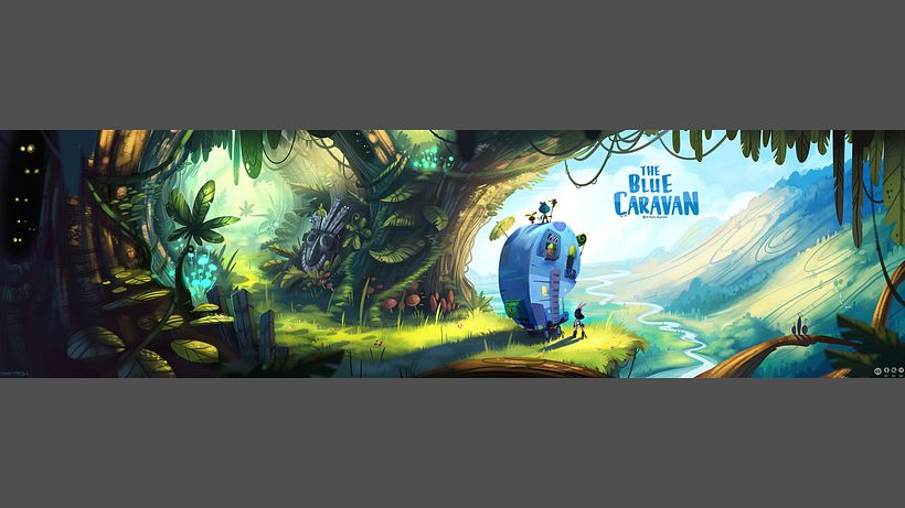 The Blue Caravan - My Personal Project 2