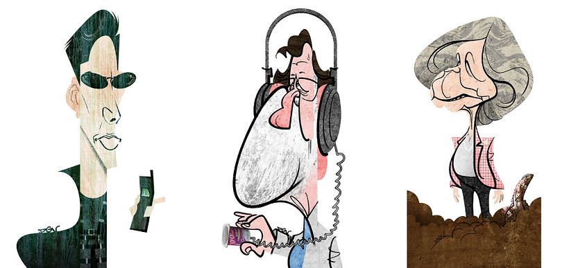 Keanu Reeves, Mariano Rajoy y Sofía de Grecia y Dinamarca.