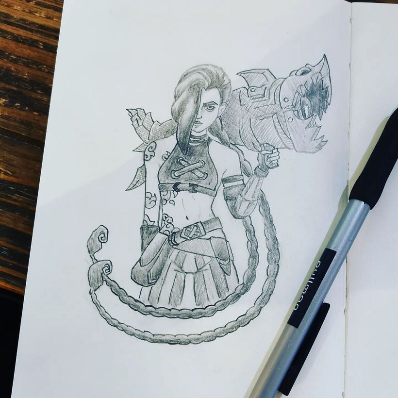 Carnet de croquis d'avant cours 4