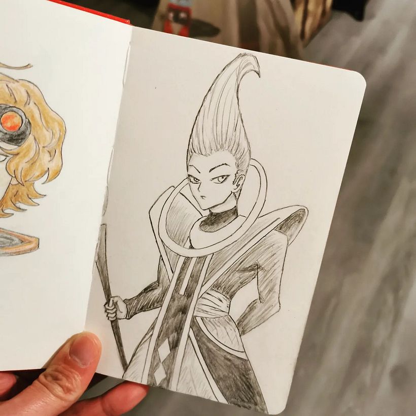 Carnet de croquis d'avant cours 7