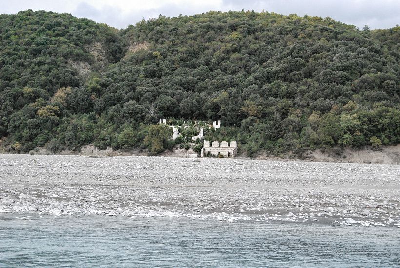 Old Baths of Pyxaria, photo from my archive