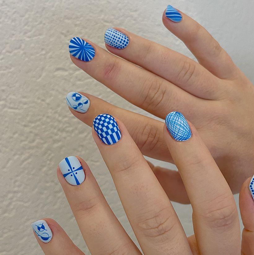 Hand painted optical illusion 6