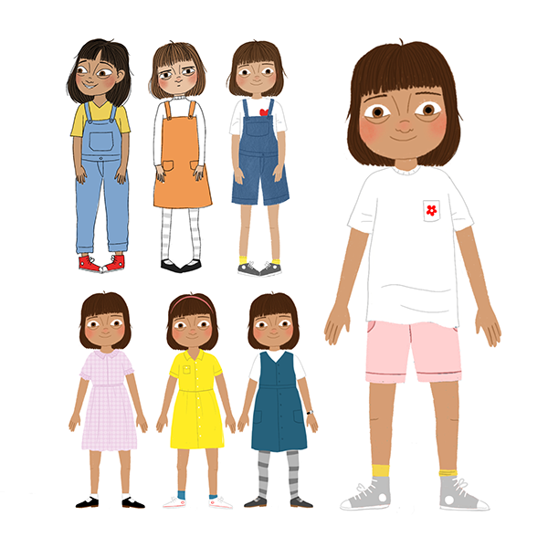 Characters I designed.