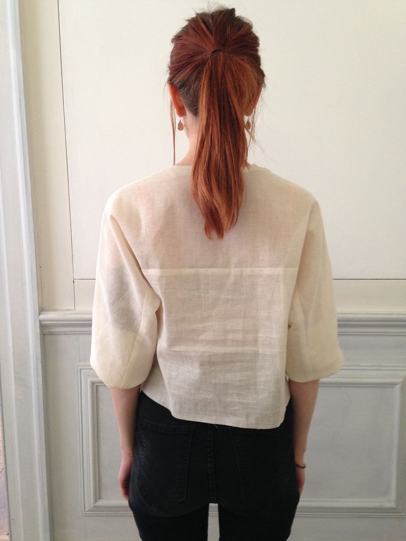 A toile is first made