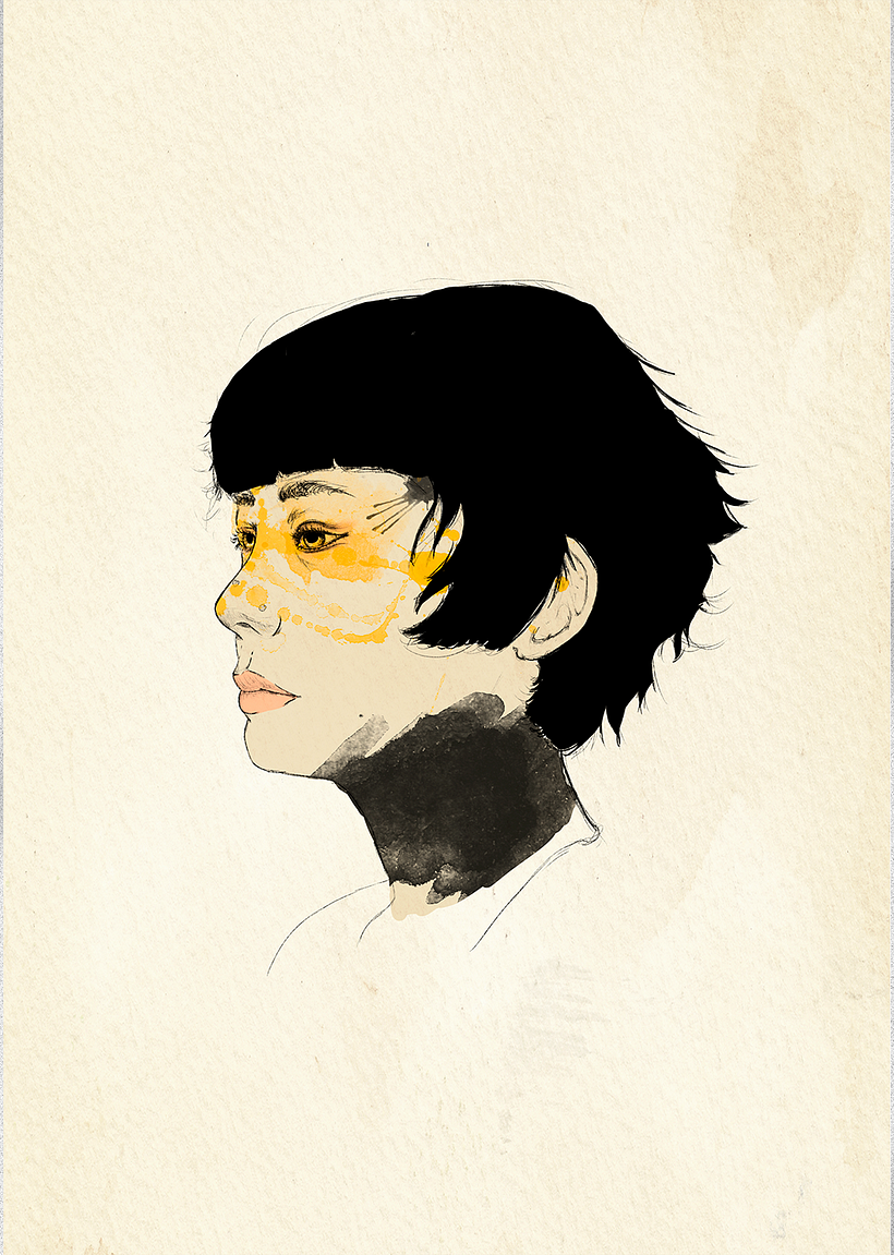 Meu projeto do curso: Técnicas de ilustração com aquarela digital 3