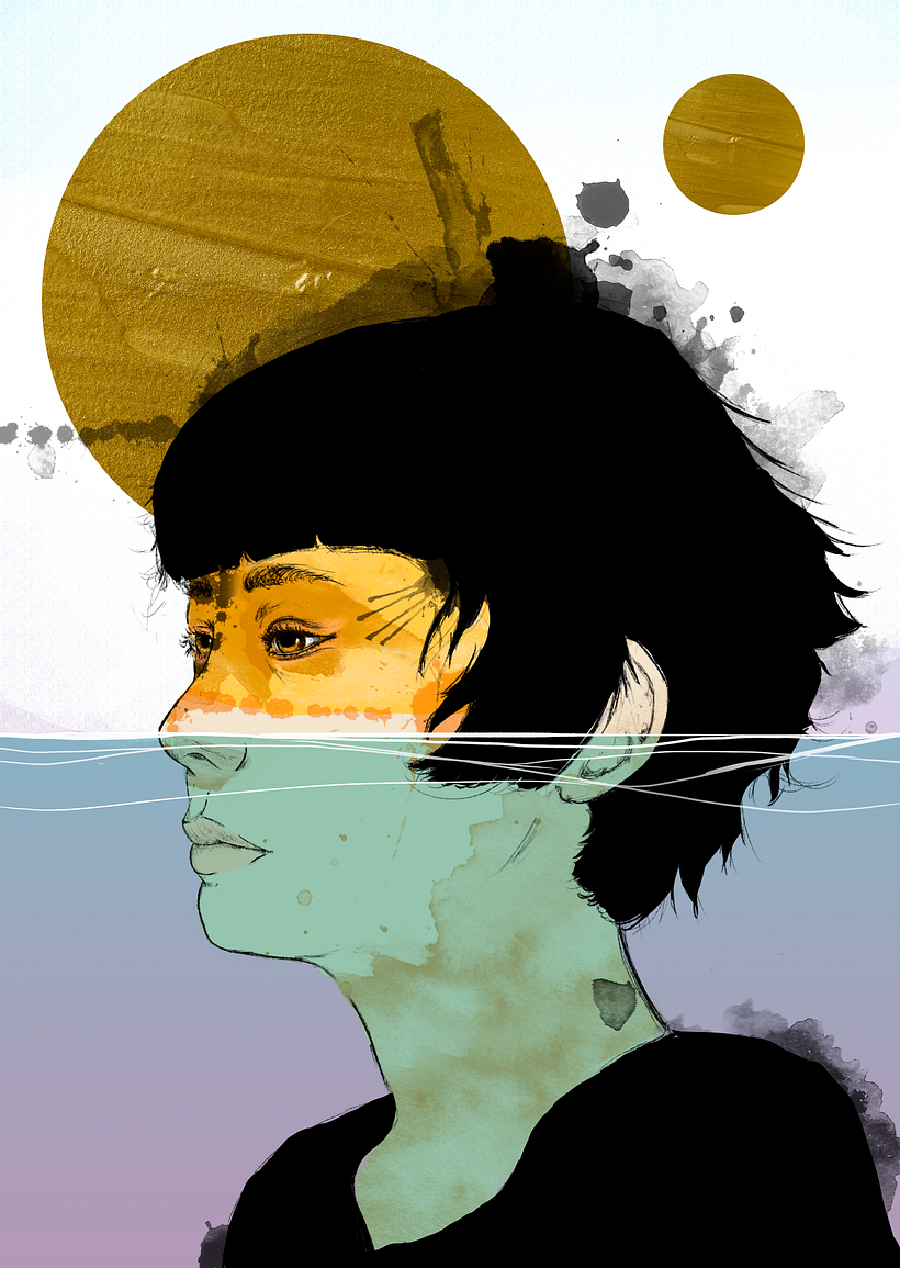 Meu projeto do curso: Técnicas de ilustração com aquarela digital 5