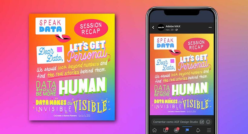 Facebook Graphic for Adobe Max