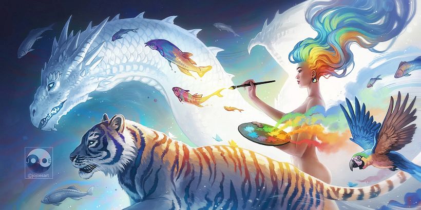 Ilustración de @jojoesart. 