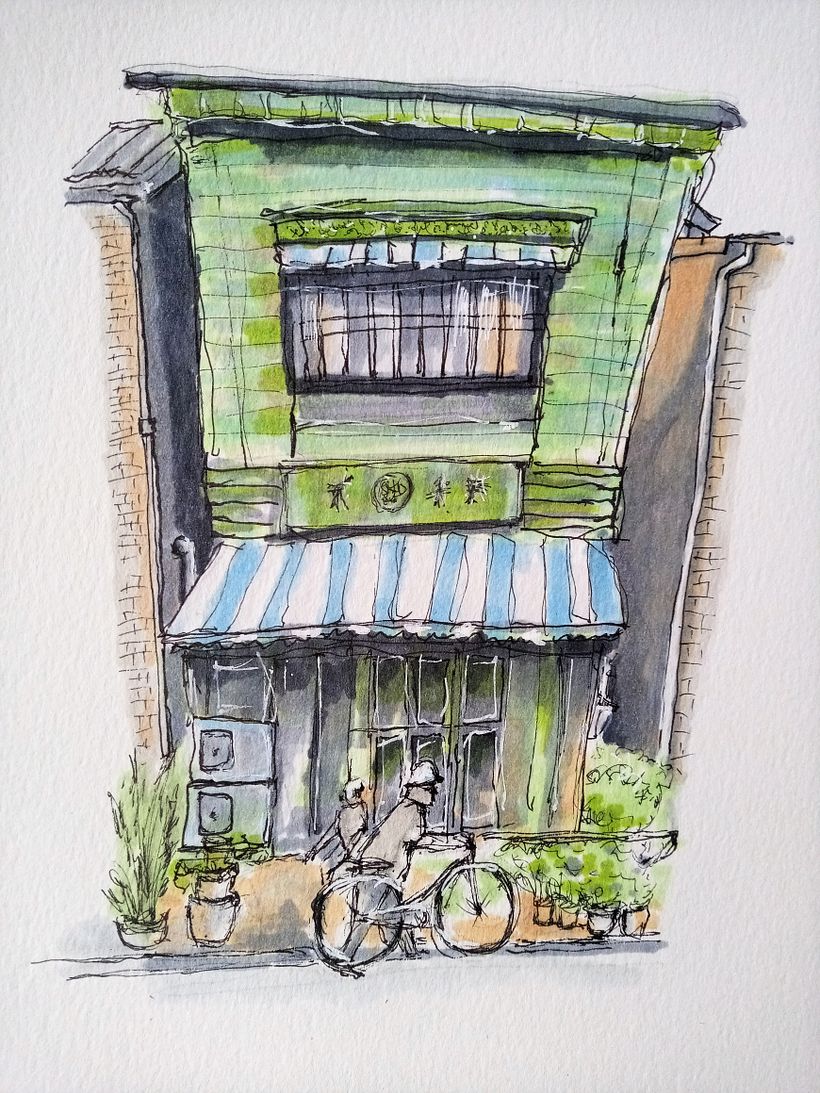 My project for course: Expressive Architectural Sketching with Colored Markers 9
