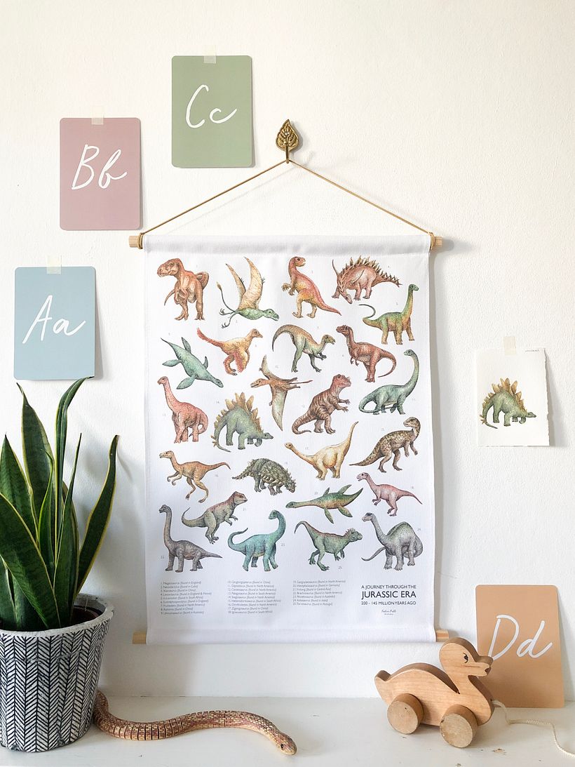 Dinosaur Wall Hanging