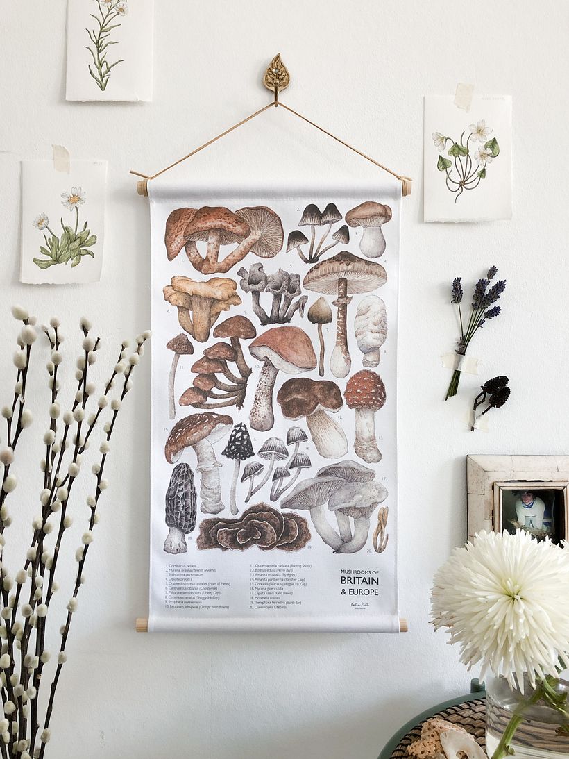 Mushroom Wall Hanging