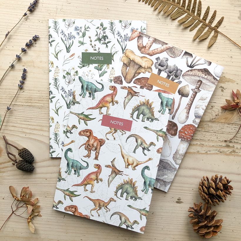 Patterned Notebooks