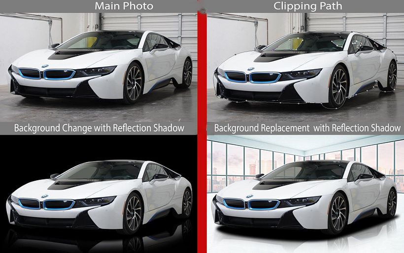 Car Drop Shadow Service