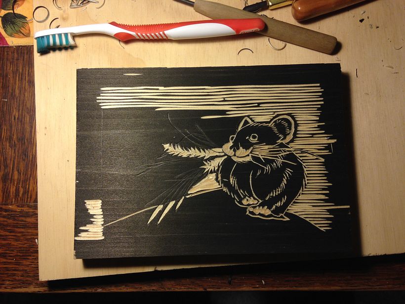 Woodcut and Linocut Block Prints 1