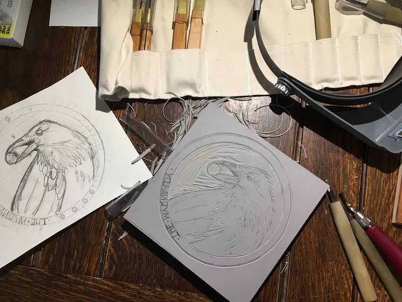 Woodcut and Linocut Block Prints 4