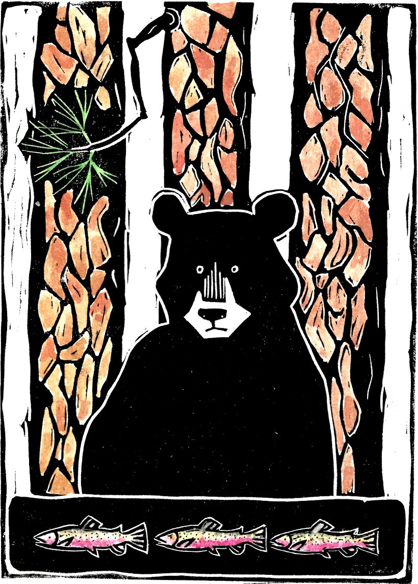 Woodcut and Linocut Block Prints 9