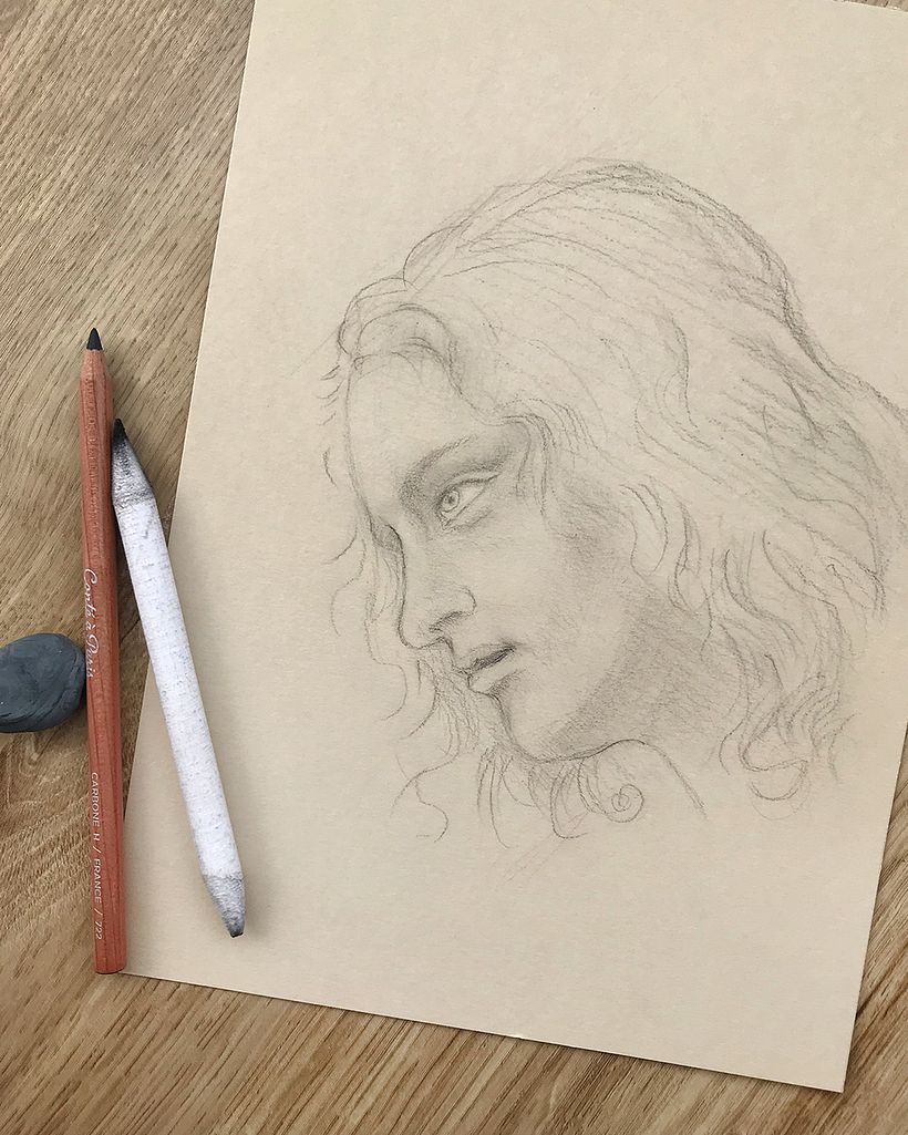 Head study.