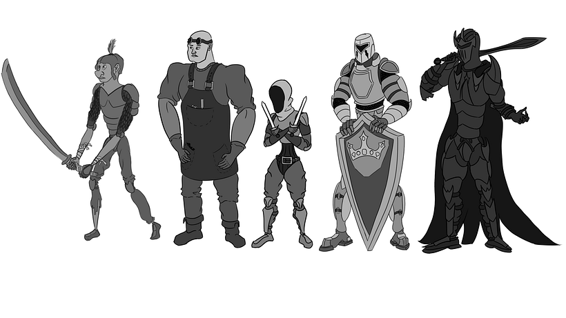 Unit 4: Create your own character line up