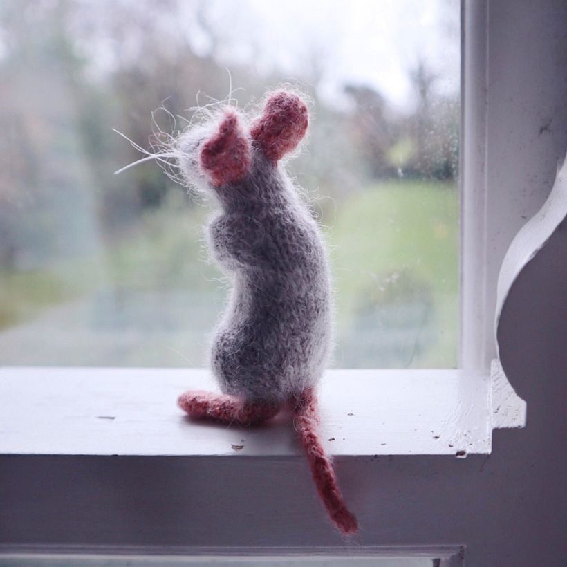 Knitted Mice 6
