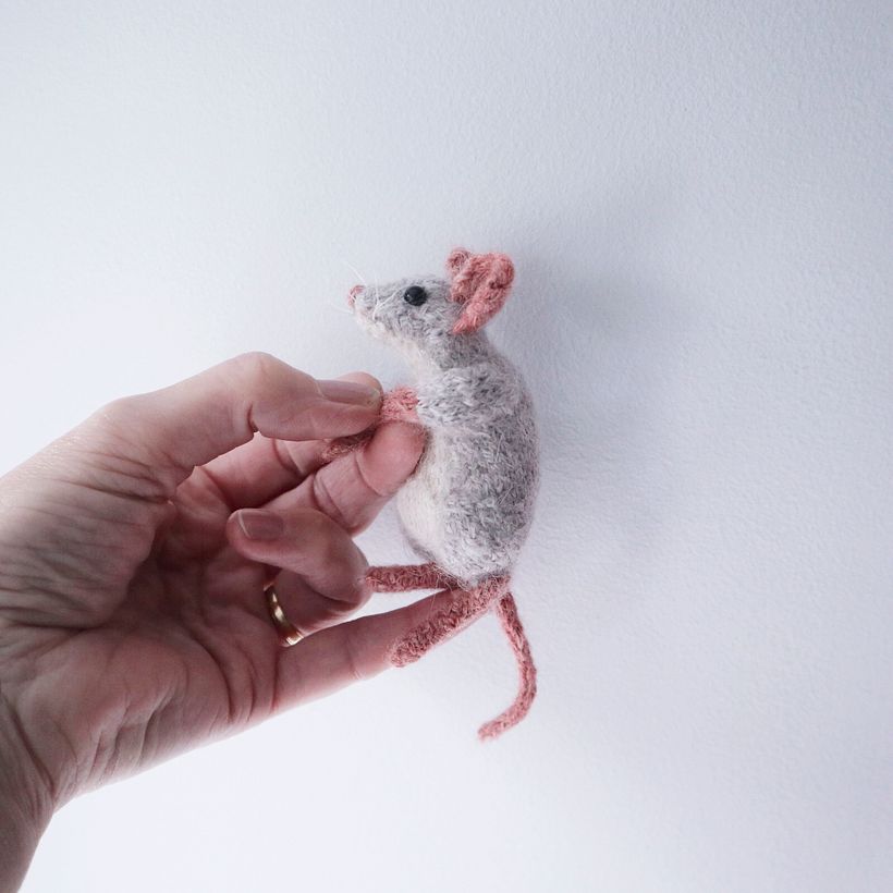 Knitted Mice 3