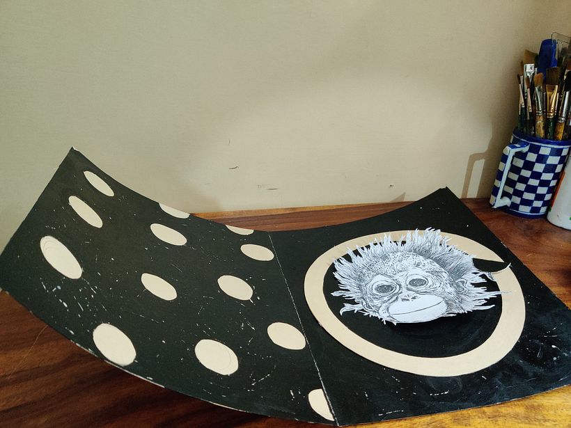 My project for course: Pop-Up Book Creation on Orangutans 4