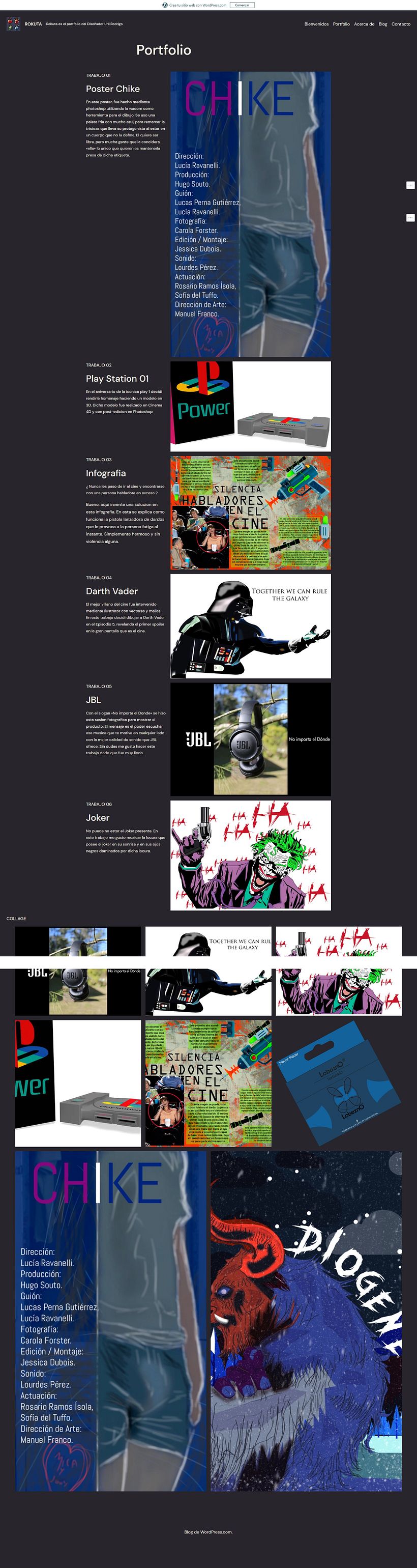 Mi proyecto del curso: Creación de una web profesional con WordPress 3