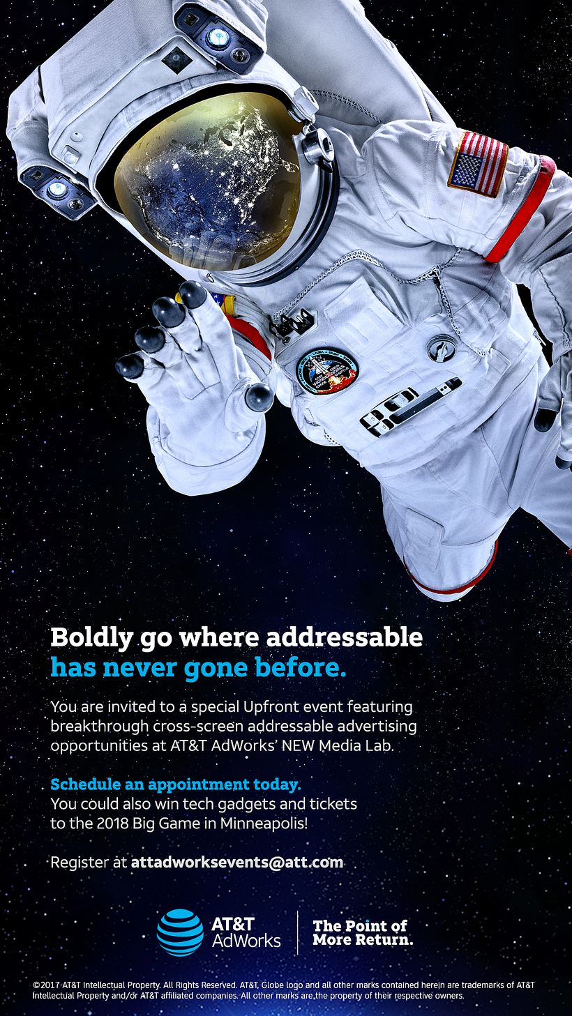 AT&T Astronaut - Lighting for Composite 3
